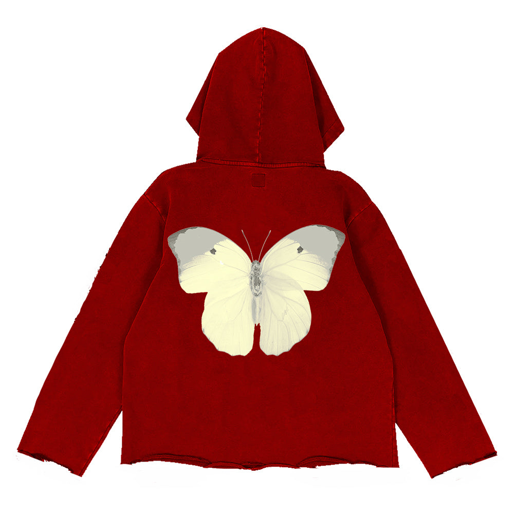 Butterfly Hoodie - Red